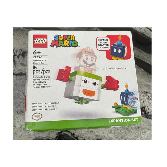 LEGO Super Mario Bowser Jr.’s Clown Car Expansion Set 71396 Building Kit - Picture 1 of 2